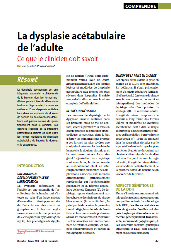 LA-DYSPLASIE