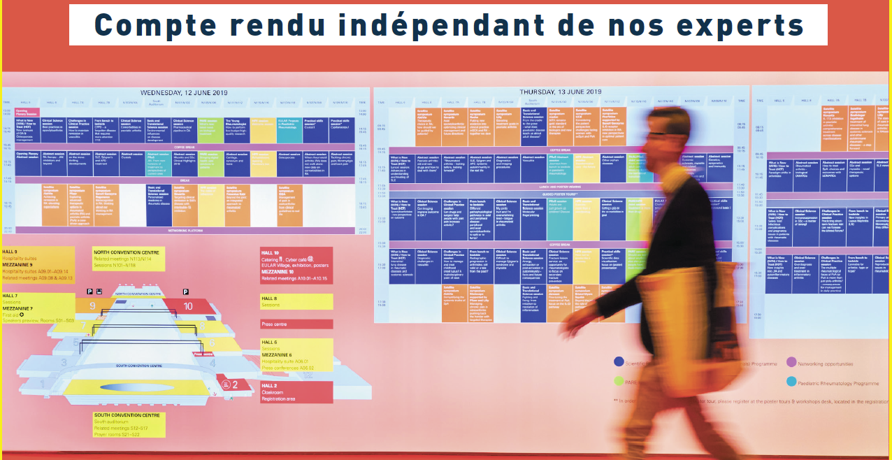 Les top 5 de l’EULAR 2019